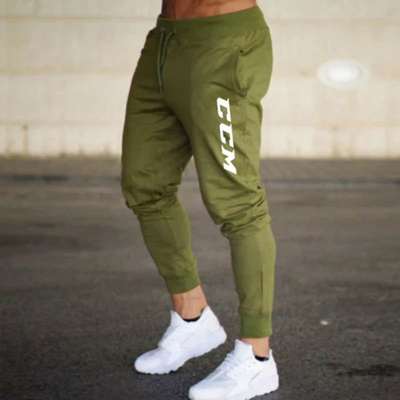 Printed Pants Autumn CCM Men Running Pants