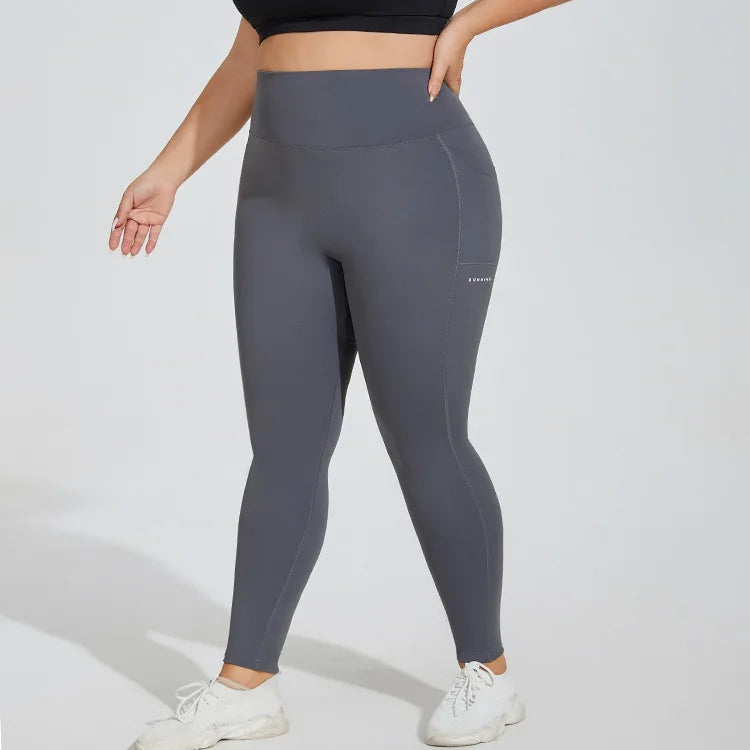 Plus Size Women Casual Yoga Pant Leggings