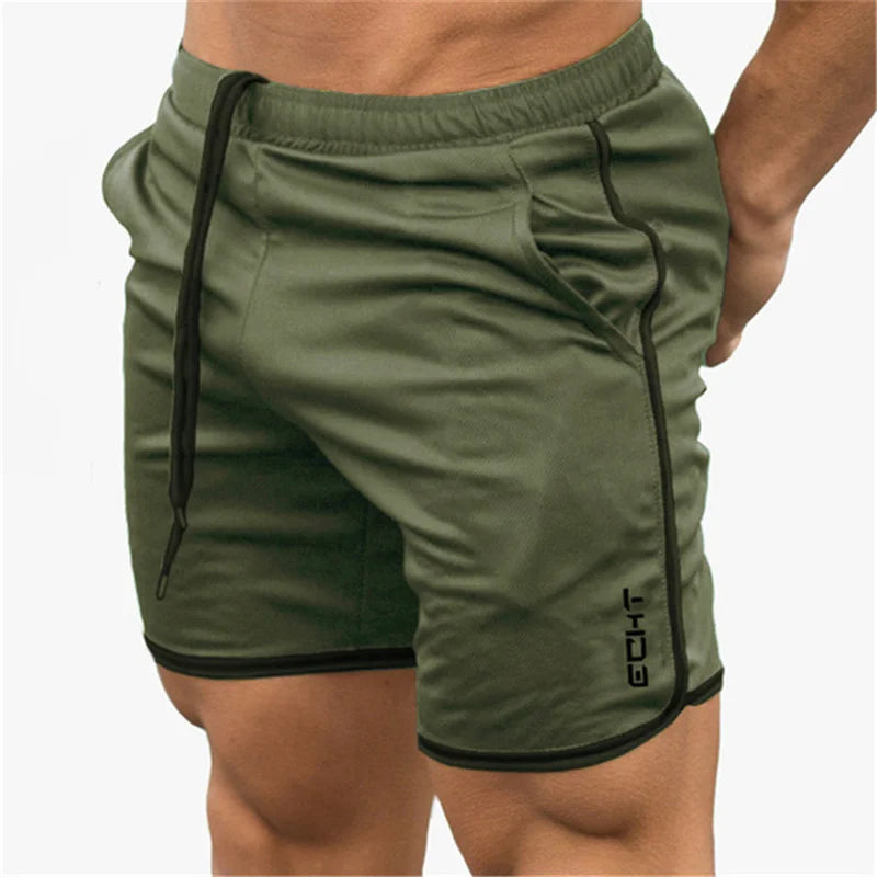 2026 New Shorts Men Fitness Shorts Summer Gyms Workout Male Breathable Mesh shorts Quick Dry Sportswear Jogger Beach Short Pants