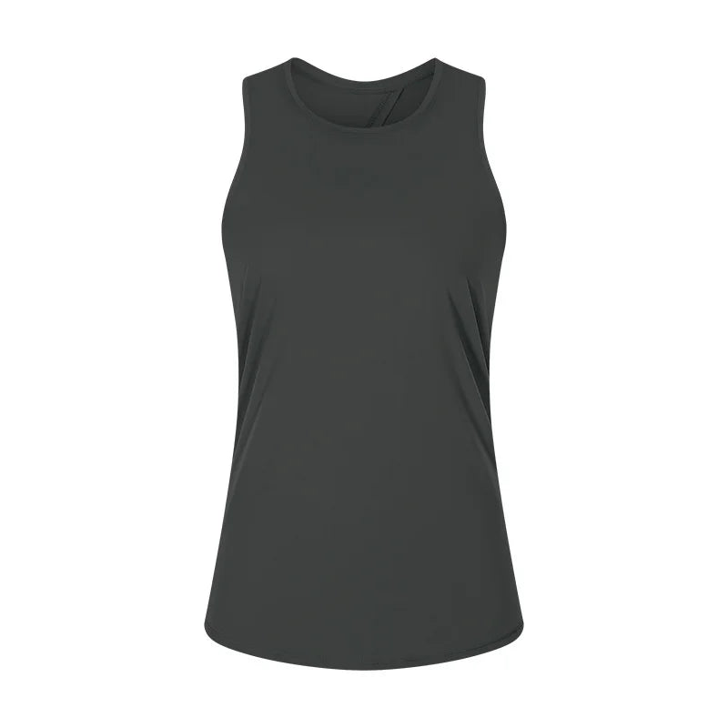 Plus Size Women's Sleeveless Yoga Shirts