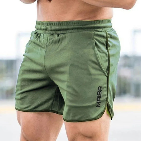 Men running Shorts Summer Gyms Workout Male Breathable Mesh shorts Quick Dry Sportswear Jogger Beach sweatpants Men Short Pants