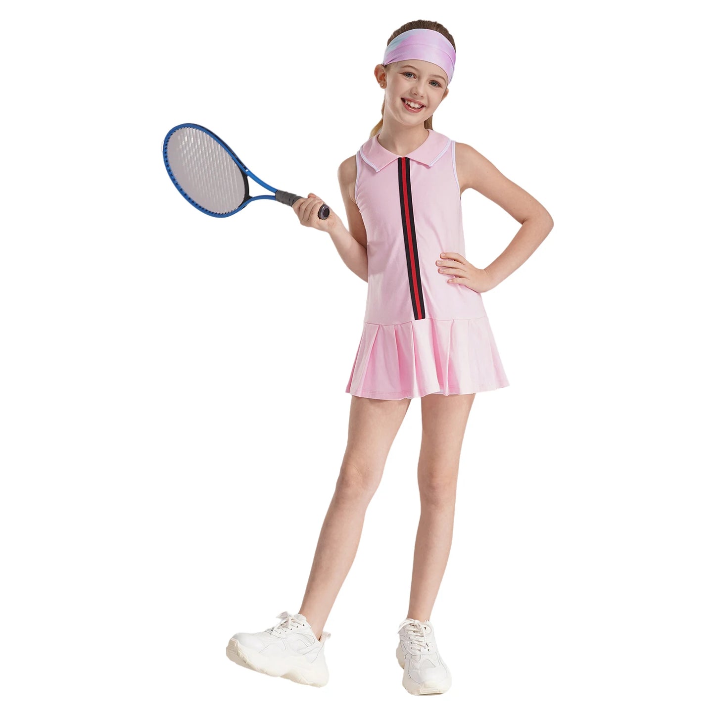 Girls Sport Pleated Dress