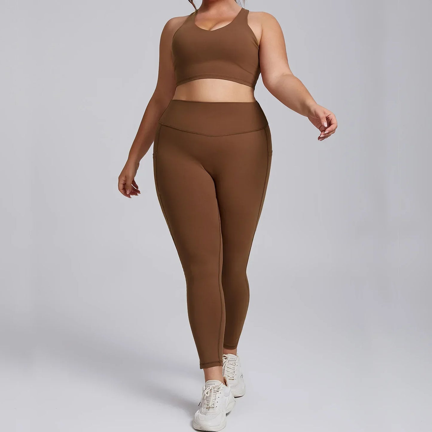 Plus Size Workout Set