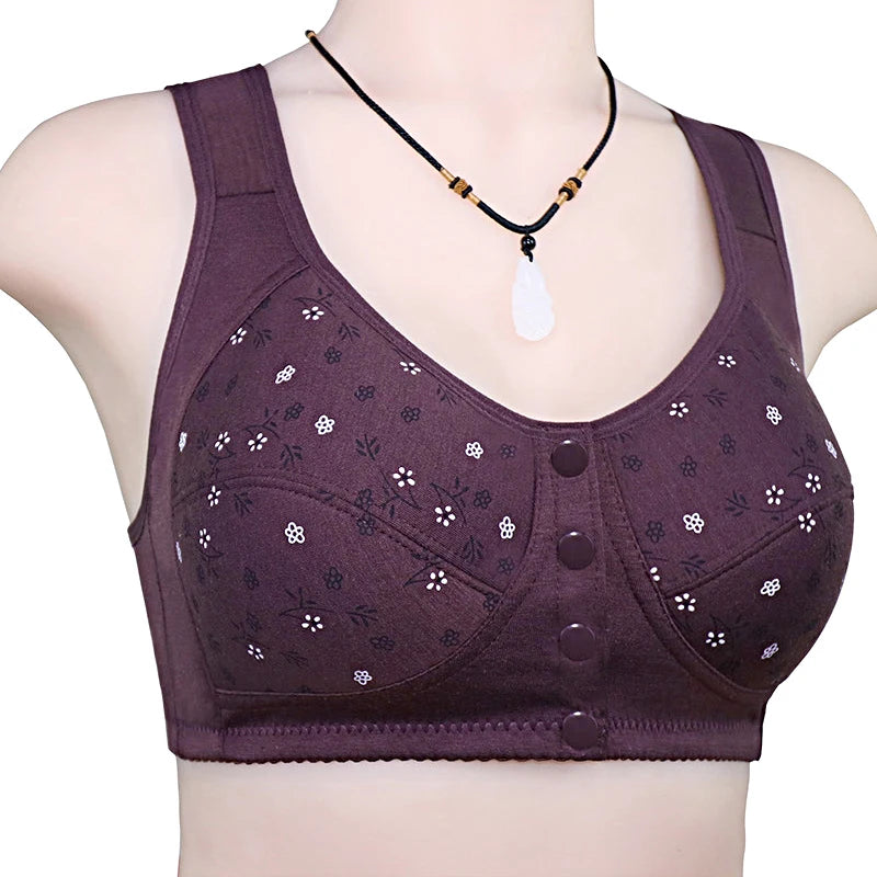 Plus Size Comfortable Cotton Bras