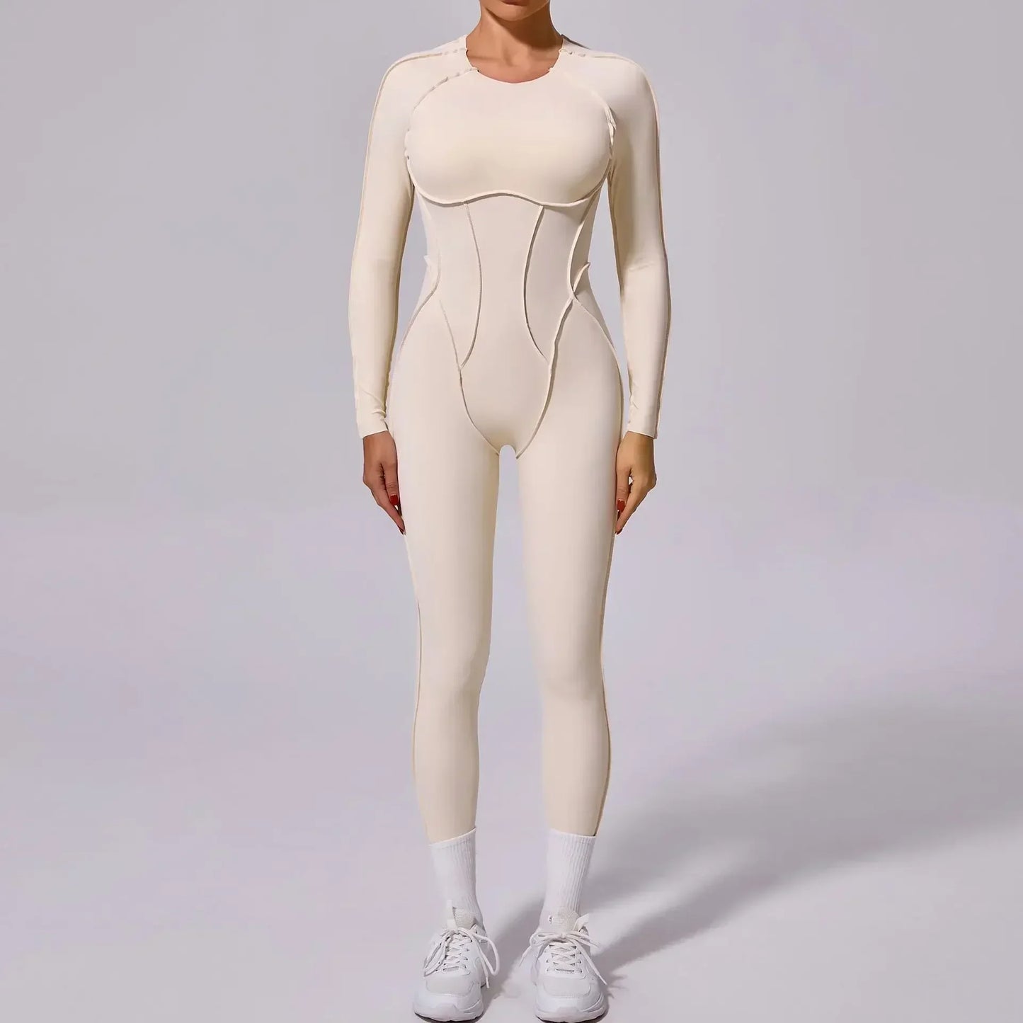 Seamless Yoga Jumpsuits Sports Fitness Hip-lifting Backless Short-sleeved One-piece Workout Gym Leggings Bodysuits for Women