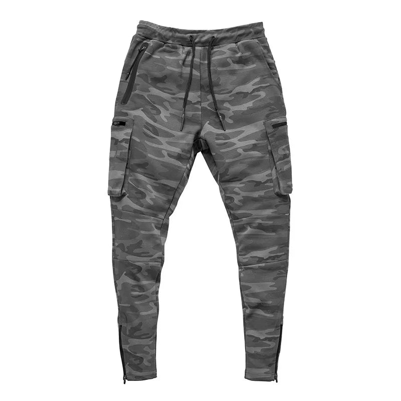 Gym Men's Versatile Multi-Pocket Workout Cargo Pants