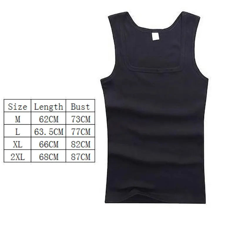 100% Cotton Mens Oversized Tank Top