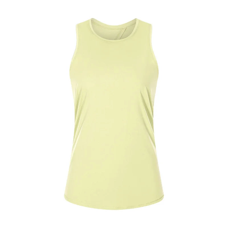 Plus Size Women's Sleeveless Yoga Shirts