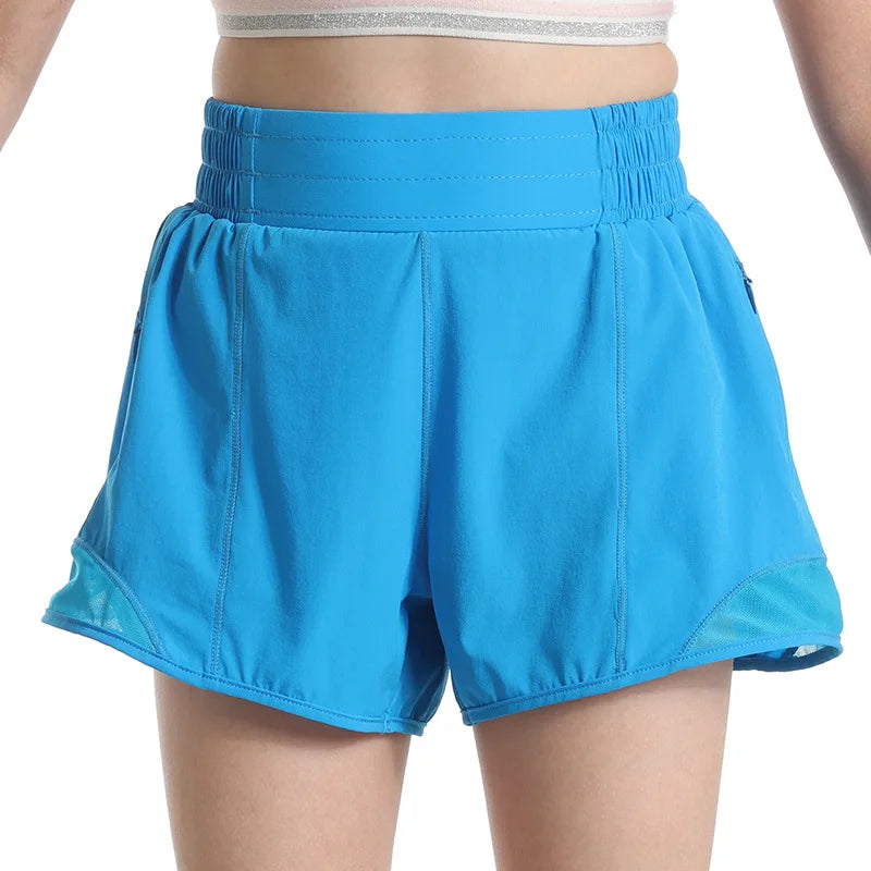 Girls Mesh Athletic Shorts