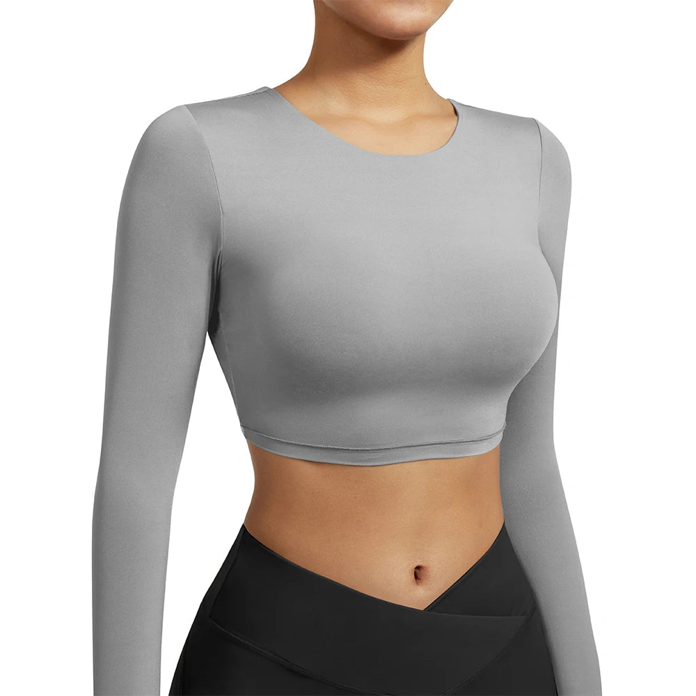 Plus Size Sports Crop Top