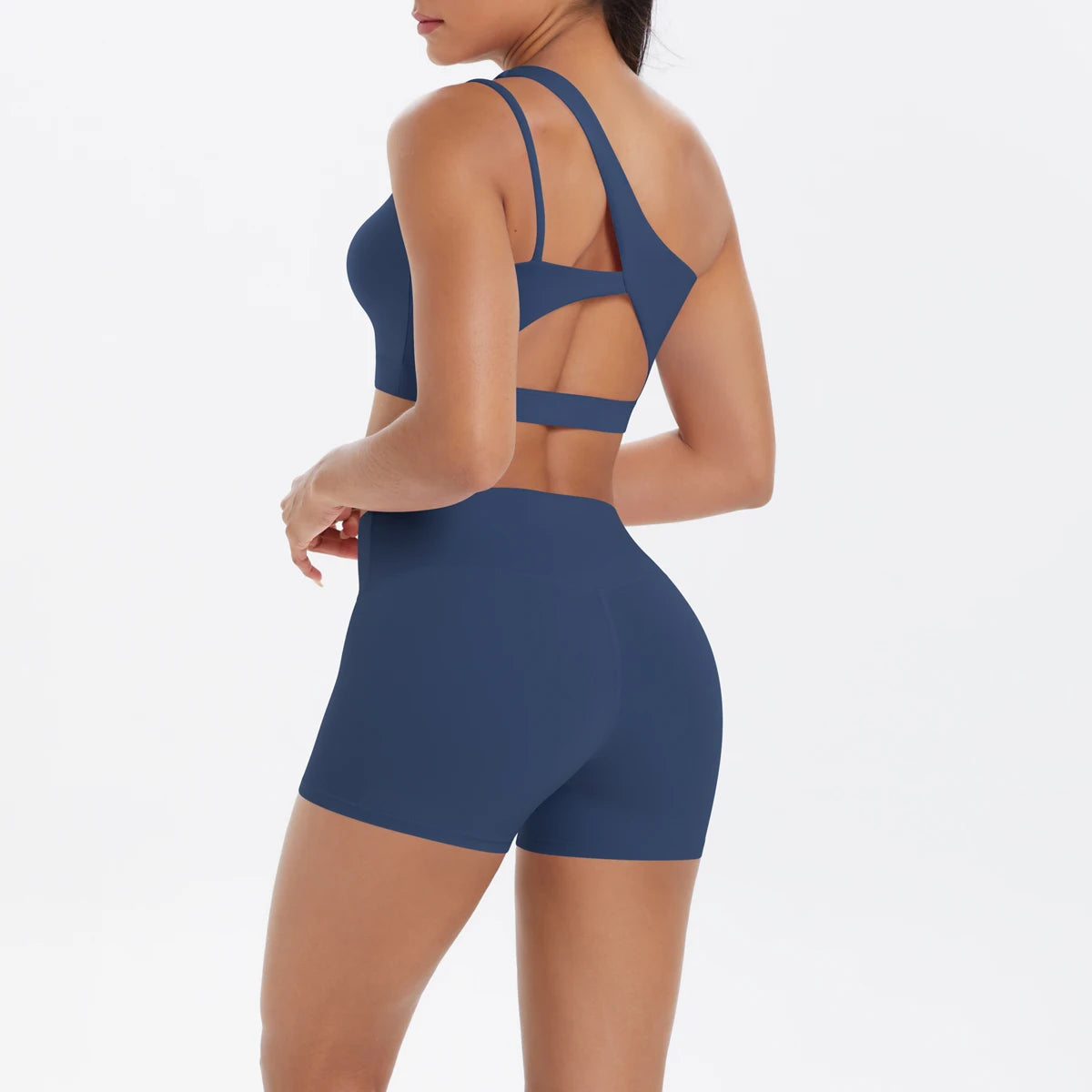 2PCS Yoga Set Nude Feeling Workout Sets Women Tracksuit Gym Push Up Fitness Running Workout Sportwear Sport Bra Leggings Suit