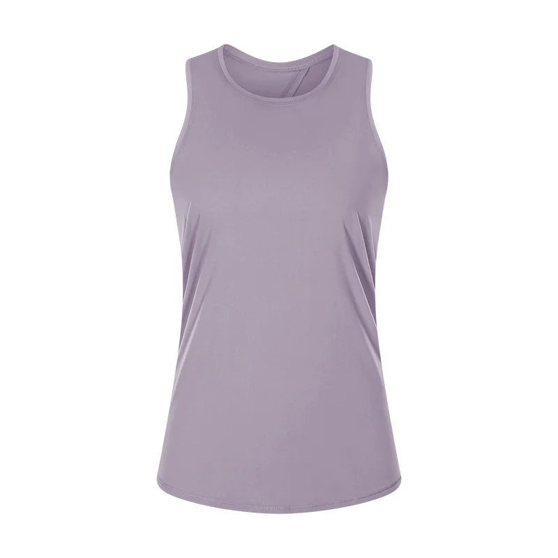 Plus Size Women's Sleeveless Yoga Shirts