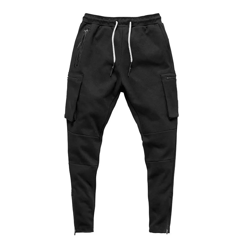 Gym Men's Versatile Multi-Pocket Workout Cargo Pants