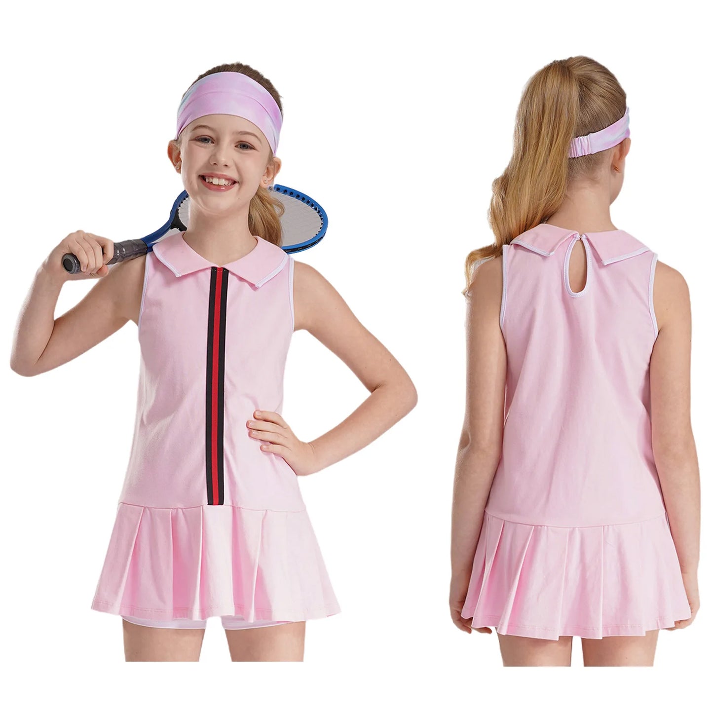 Girls Sport Pleated Dress