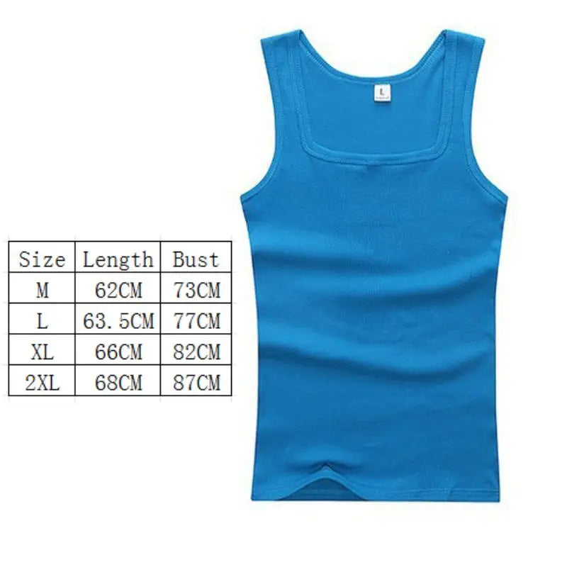 100% Cotton Mens Oversized Tank Top