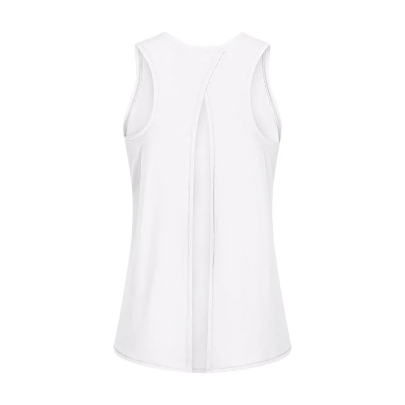 Plus Size Women's Sleeveless Yoga Shirts