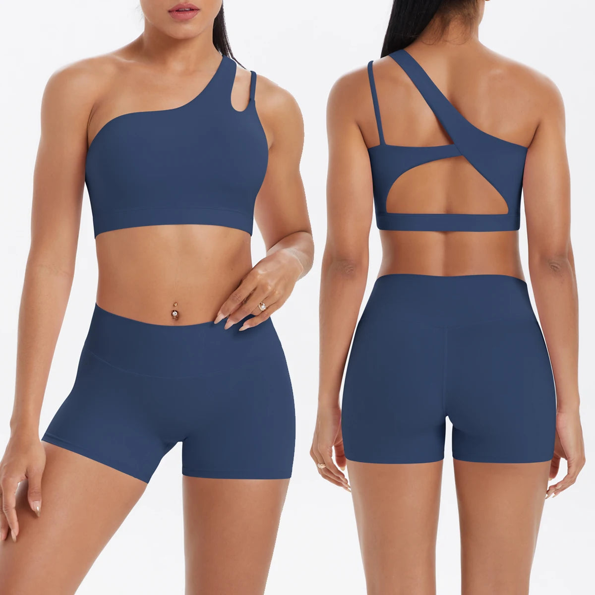 2PCS Yoga Set Nude Feeling Workout Sets Women Tracksuit Gym Push Up Fitness Running Workout Sportwear Sport Bra Leggings Suit