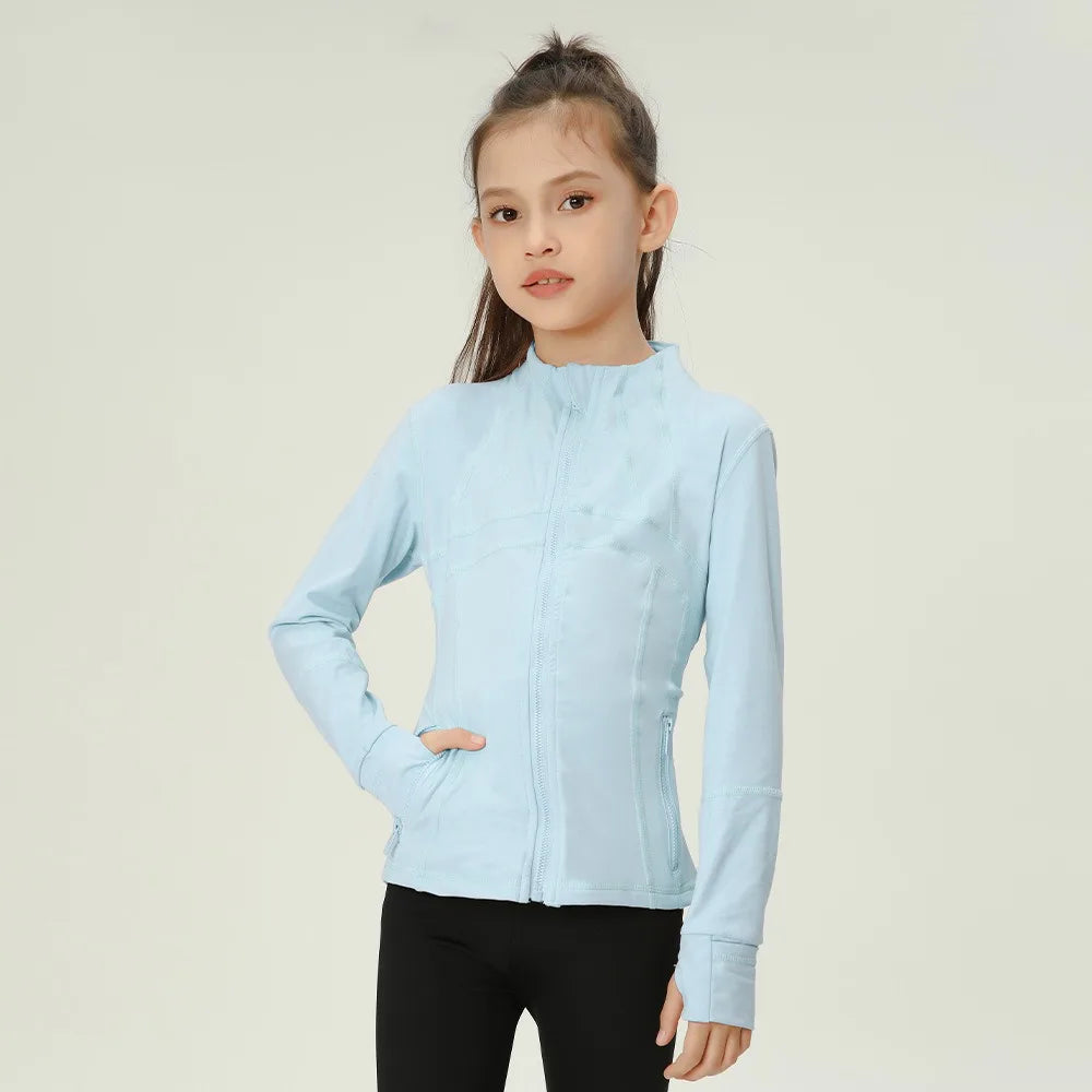 Girls Long Sleeve Sports Jacket