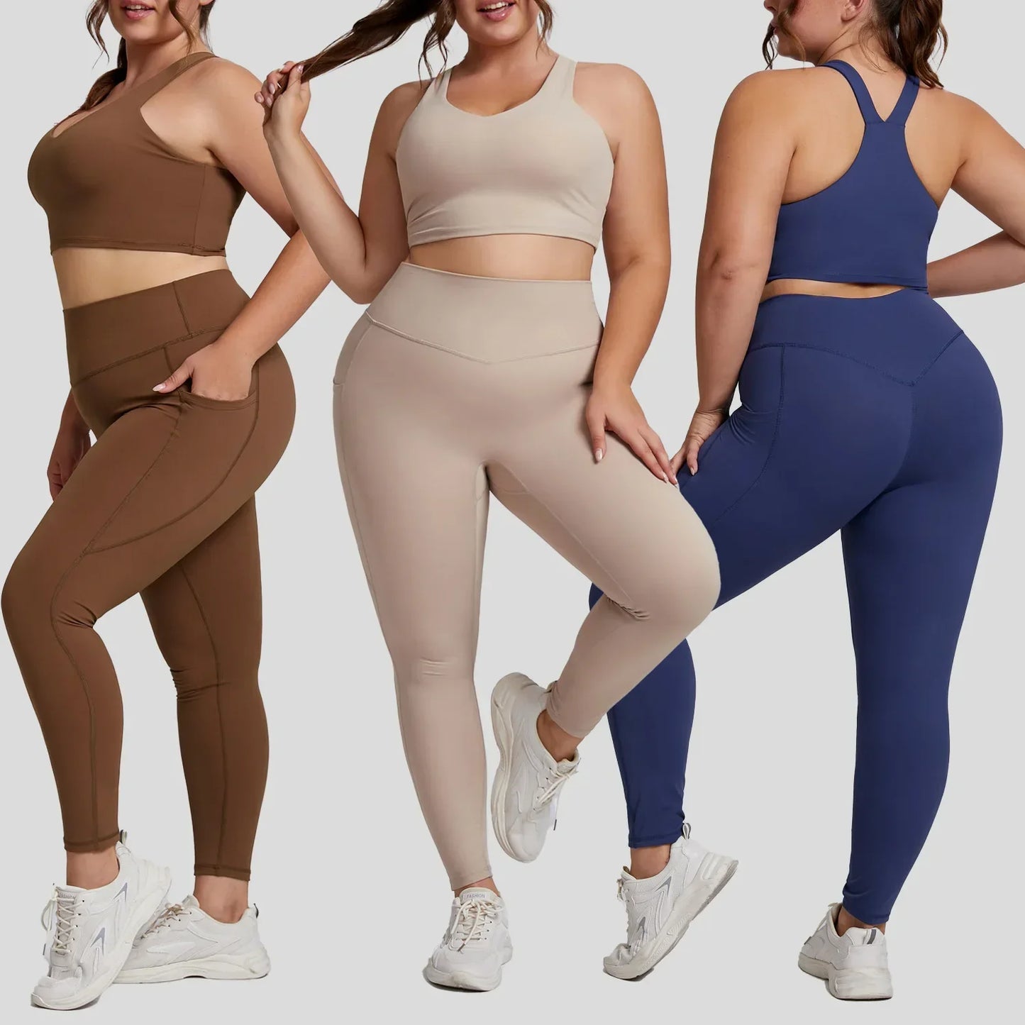 Plus Size Workout Set