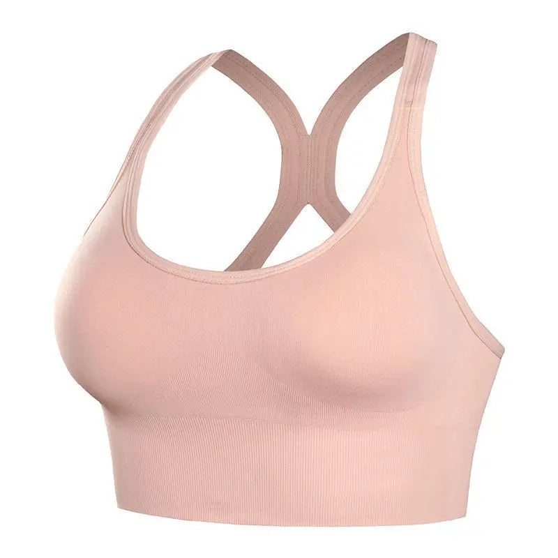 Women Underwear Sports Seamless Comfy & Breathable Push Up Yoga Tank Bra