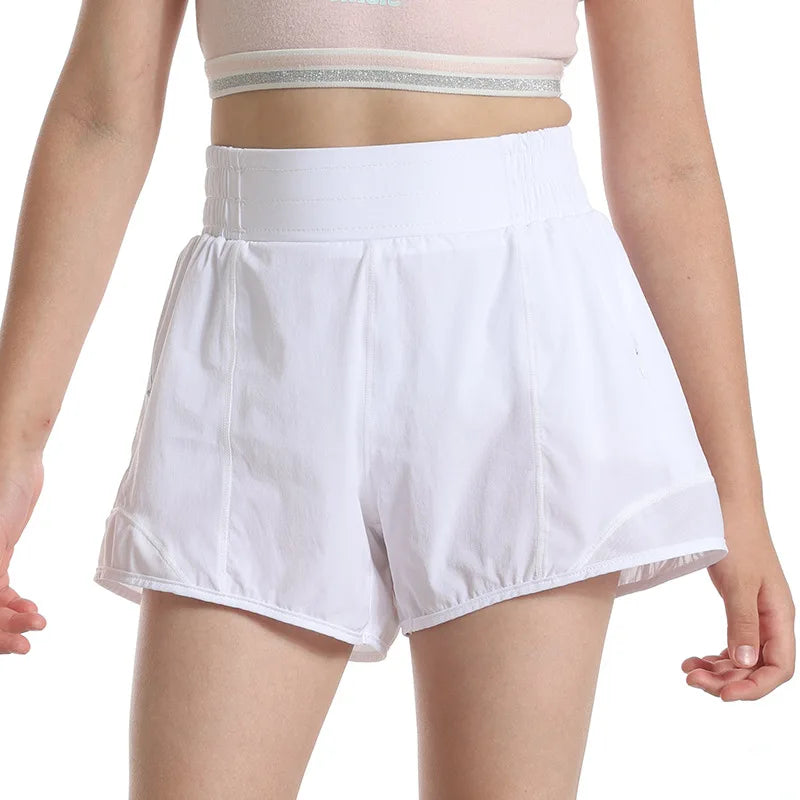 Girls Mesh Athletic Shorts