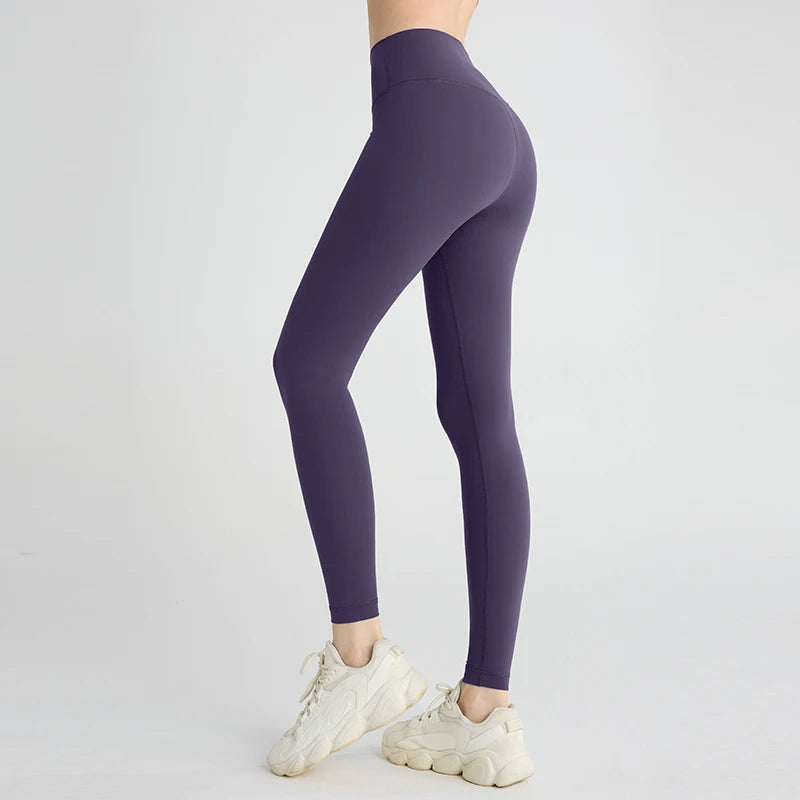 Summer Hot Sale Yoga Leggings Women High Waisted Hip Lifting Fitness Leggings Running Cycling Pants Breathable Sports Leggings
