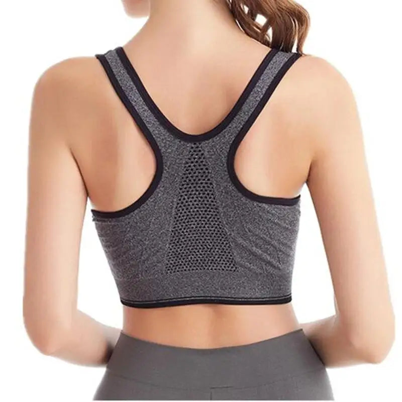 Plus Size Running Fitness Sports Bra