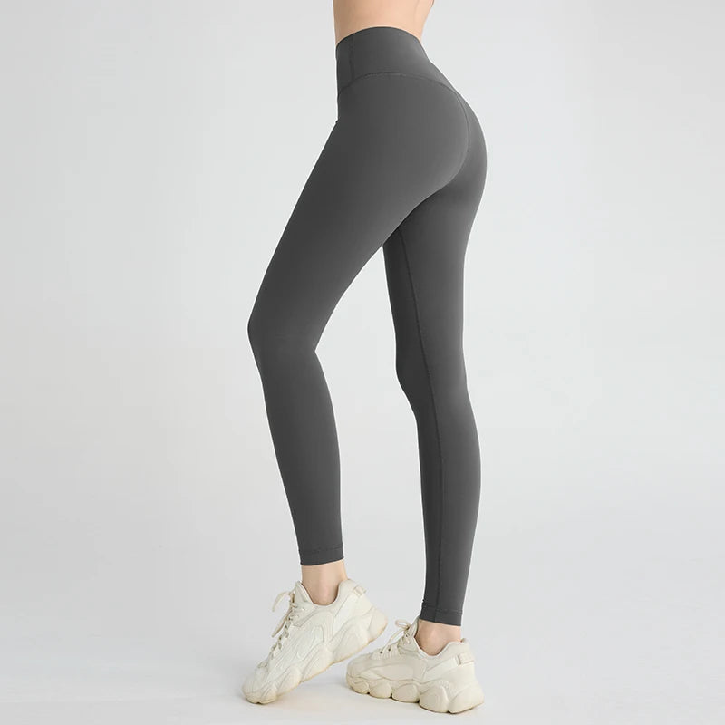 Summer Hot Sale Yoga Leggings Women High Waisted Hip Lifting Fitness Leggings Running Cycling Pants Breathable Sports Leggings