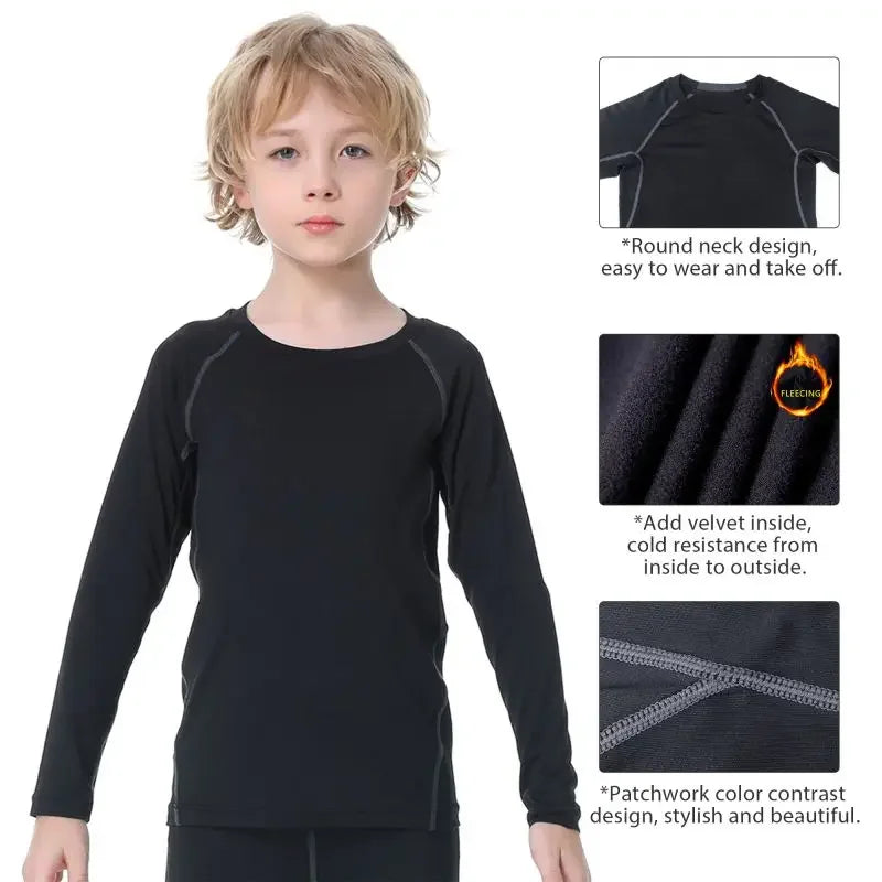 Children's Sports Compression T-shirt