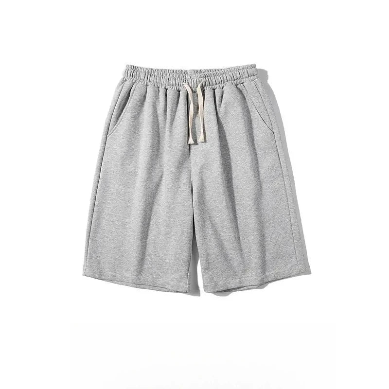 Men's Sports Shorts, Summer Casual Elastic Waistband Drawstring Shorts Suitable for Gym and Outdoor Leisure Activities