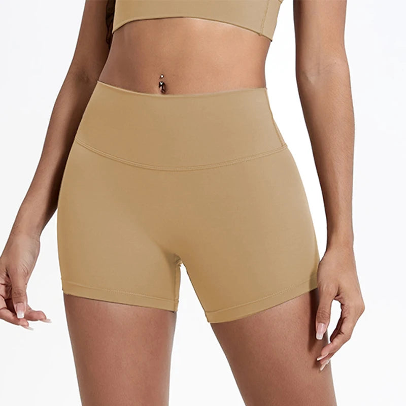 Hearuisavy Summer Running Sports Shorts Women Buttock Lift Leggings Women Cycling Slim Fit Workout Shorts High Waist Yoga Shorts