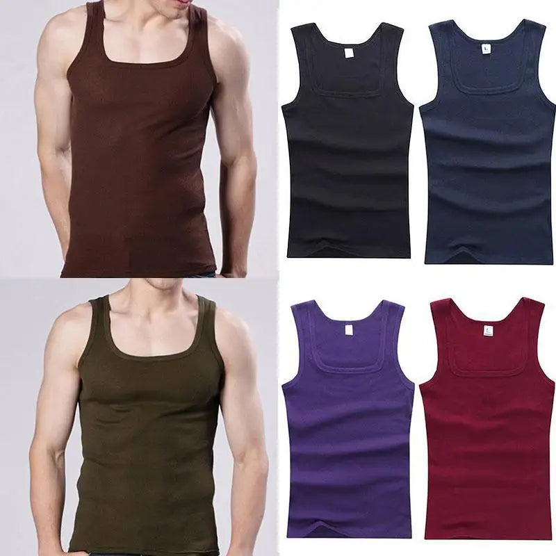 100% Cotton Mens Oversized Tank Top