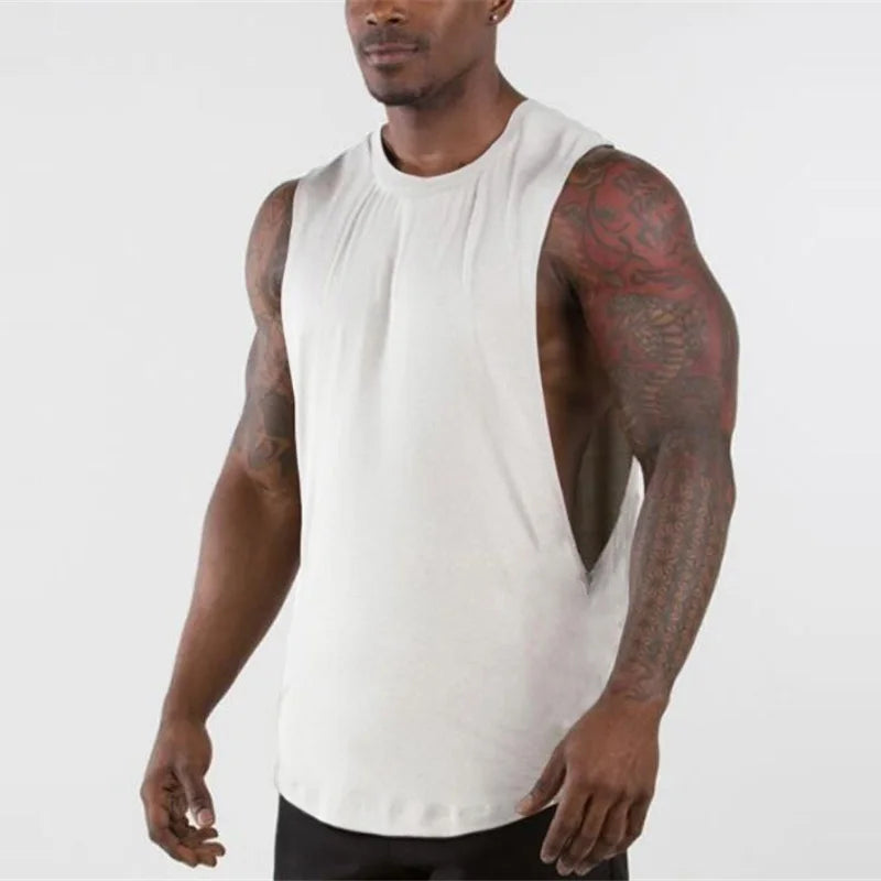 Men Brand New Plain Tank Top