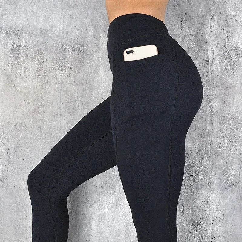 Plus Size Pocket Yoga Pants