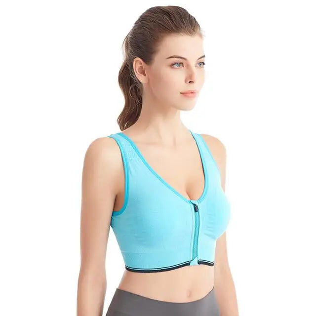 Plus Size Running Fitness Sports Bra