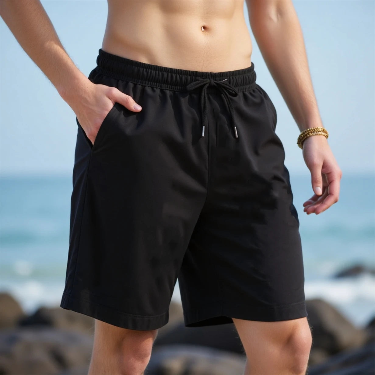 Casual Shorts Men's Running Sports Shorts Gym Shorts for Men Fitness Basketbal Sportswear Beach Short Pants Jogging Sweatpa